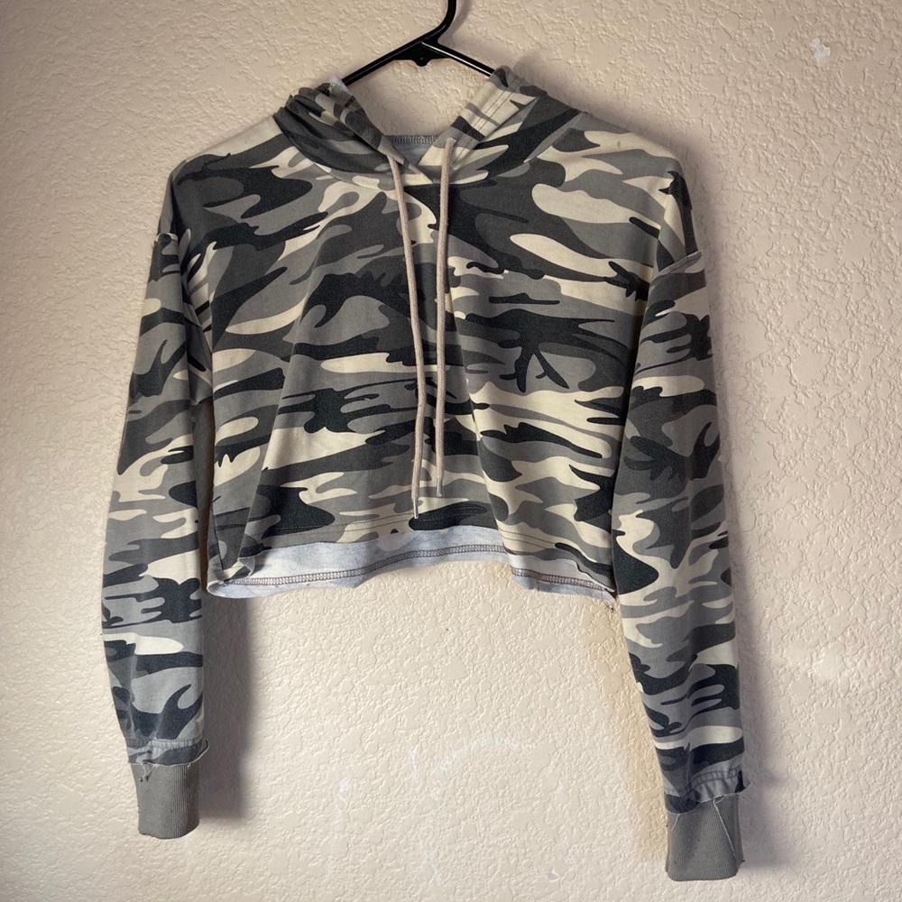Cropped sweatshirt
